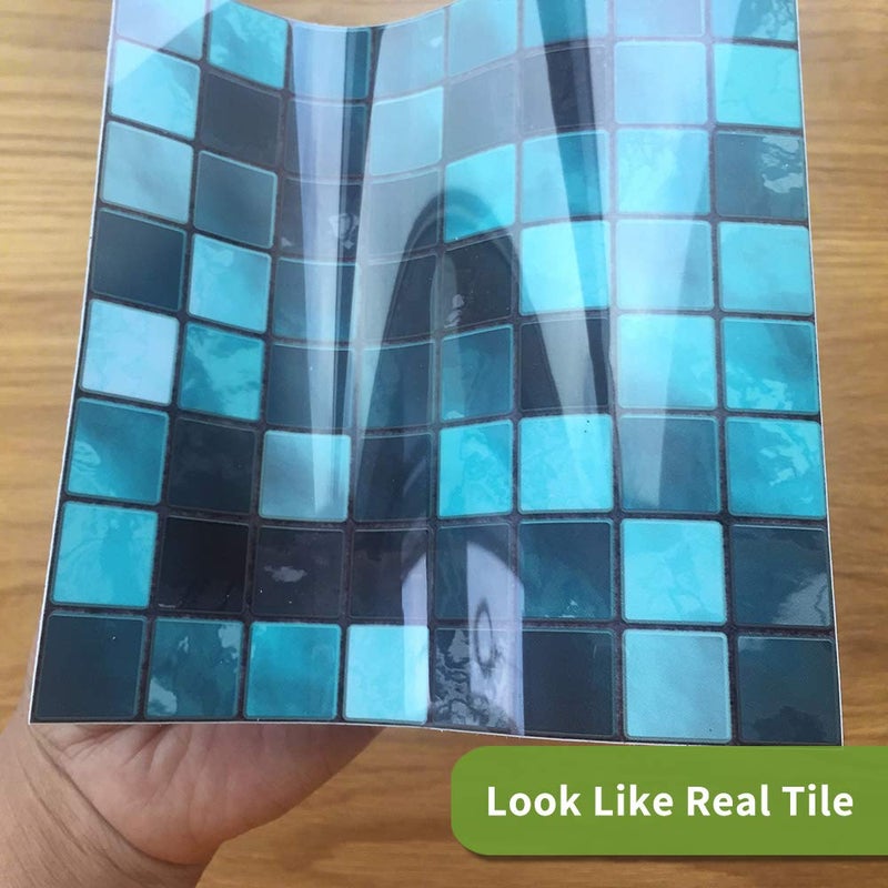 Alwayspon Peel and Stick Tile Decal, Water-Proof Backsplash Wall Sticker for Kitchen, Bathroom, 6x6inch - Image 5